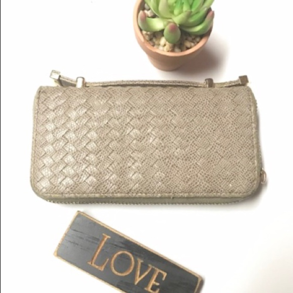 Deux Lux Tan Wallet 3for$30